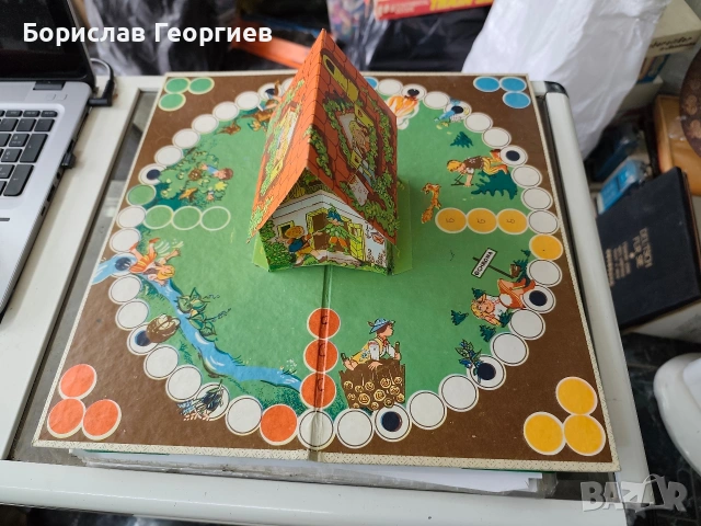 Стара настолна игра горски приключения, снимка 3 - Колекции - 53957841