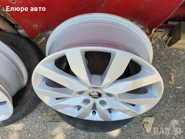 Джанти Skoda 5x112x6J17ет48, снимка 5 - Гуми и джанти - 46840142