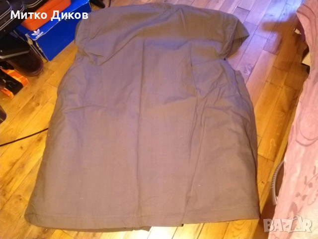 Ловен брезентов елек нов с подплата на Тракия Димитровград 176х104см размер М, снимка 5 - Екипировка - 53322415