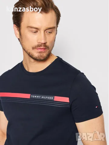 tommy hilfiger - страхотна мъжка тениска 2XL, снимка 1 - Тениски - 47368227