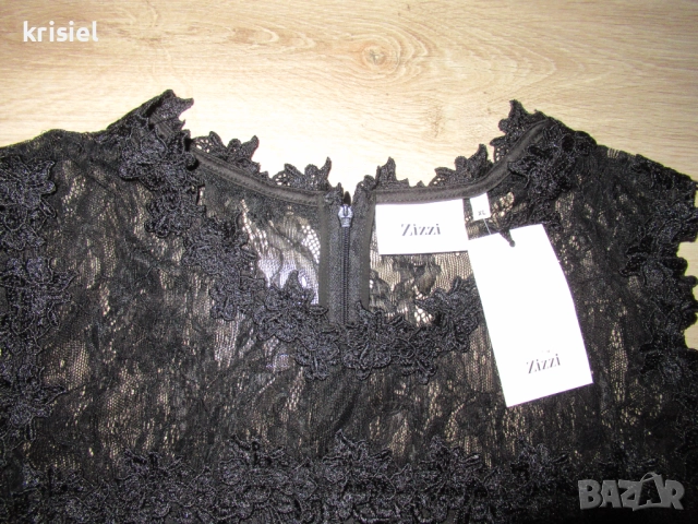 ОФИЦИАЛНА РОКЛЯ РЯЗАНА ДАНТЕЛА--3XL-4XL номер, снимка 4 - Рокли - 52646616