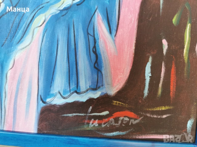 Картина на платно, снимка 4 - Картини - 53747297