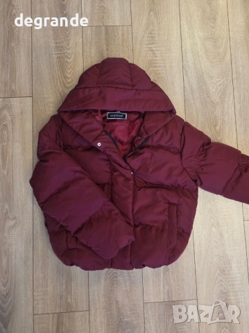 Дамско късо зимно яке в Бордо