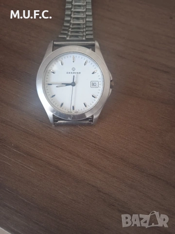 Мъжки часовник Candino Swiss Работи Оригинален , снимка 11 - Мъжки - 54153748