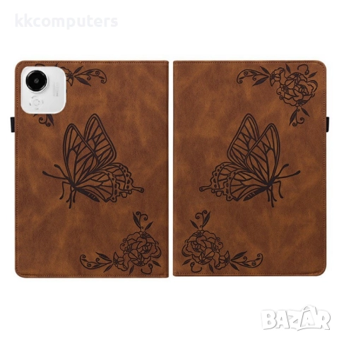 Кожен калъф с Протектор за Honor Pad X9a / X9 Pro, Дизайн пеперуда- 6 цвята, снимка 12 - Калъфи, кейсове - 52331852