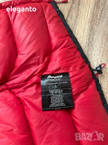 Висок клас зимна пухенка Bergans of Norway SAUDA 750fill Down Jacket , S размер - гъши пух, снимка 10 - Якета - 53619639