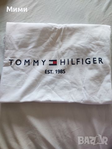 Бяла тениска Томи Хилфигъер Tommy  Hilfiger