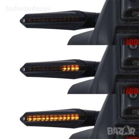 OXFORD Nightrider Streaming LED индикатори OX621, снимка 1 - Аксесоари и консумативи - 45446381