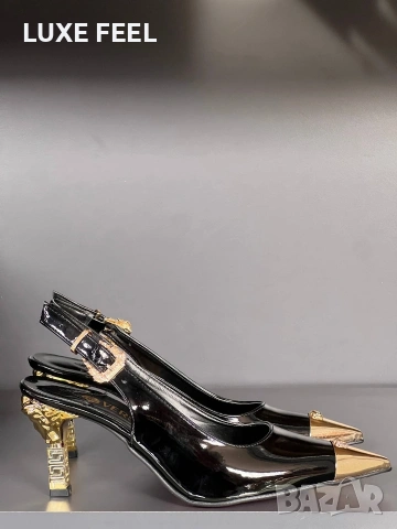 VERSACE ⚜️Дамски Обувки , снимка 4 - Дамски обувки на ток - 53374061