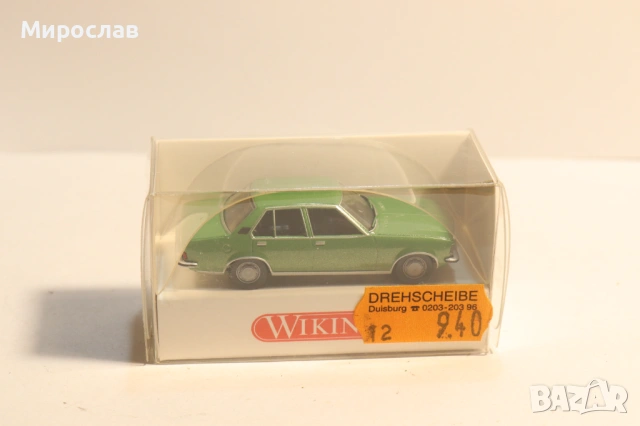 WIKING H0 1/87 OPEL REKORD МОДЕЛ КОЛИЧКА