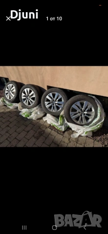 Peugeot R17 оригинални джанти с гуми 215/65R17 , снимка 4 - Гуми и джанти - 53754943