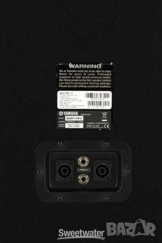 yamaha sw118v бас тонколони, снимка 2 - Тонколони - 52668441