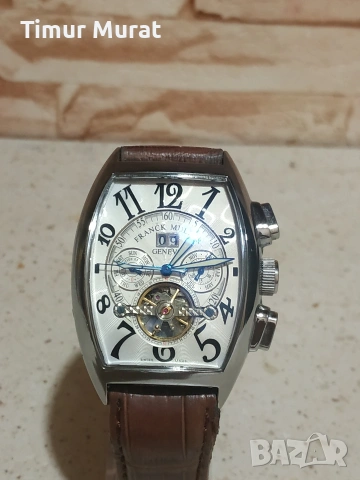 предлагам мъжки часовник FRANCK MULLER автоматик , снимка 3 - Мъжки - 53461548