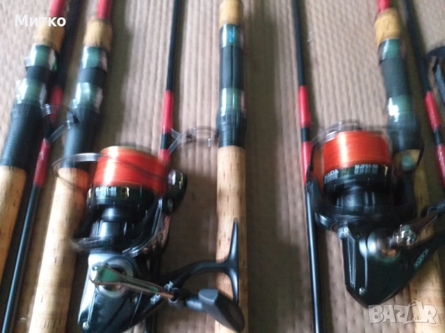 Токоз 2,70м с чисто нови макари , снимка 14 - Въдици - 52904219