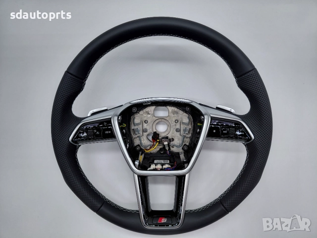 Нов спортен волан S Line за Audi A6 C8 A7 A8 E-tron ​​Q8 E Tron