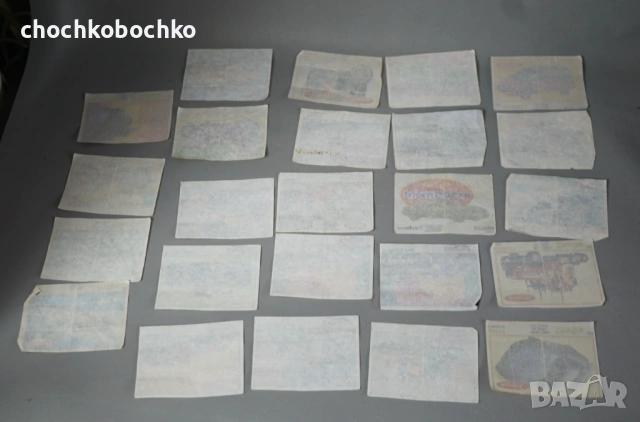 24 Картинки картинка от дъвка Турбо TURBO KENT, снимка 5 - Колекции - 53032395