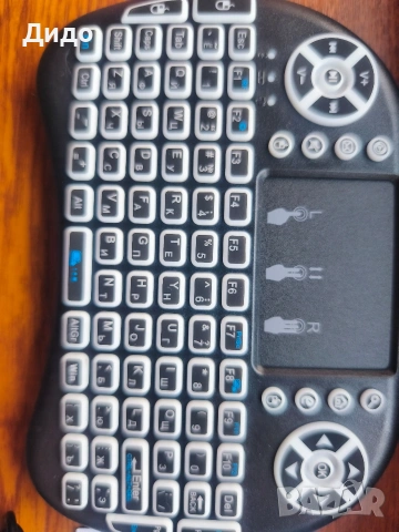 Безжична мини клавиатура , снимка 2 - Клавиатури и мишки - 53608821