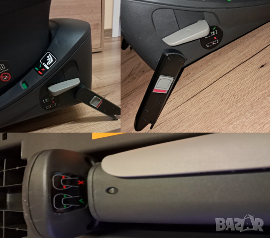 Столче за кола Cybex Aton S2 i-Size и база за столчето Cybex Base One, снимка 9 - Столчета за кола и колело - 53487102
