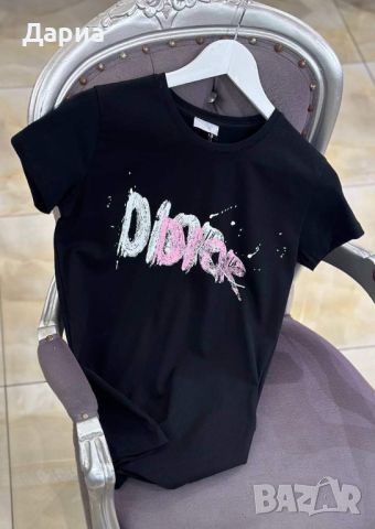 Дамска тениска Dior, снимка 2 - Тениски - 45913744