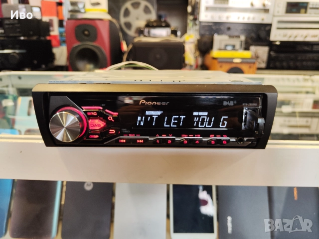 Авто радио Pioneer MVH-280DAB Радио, usb и aux. 4 x 50 вата. В отлично техническо и визуално състоян, снимка 6 - Аксесоари и консумативи - 52005663