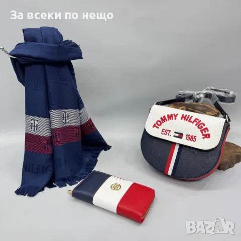 Tommy Hilfiger Шал Томи Хилфигер - Налични Различни Цветове Код D1723, снимка 3 - Шалове - 48887806