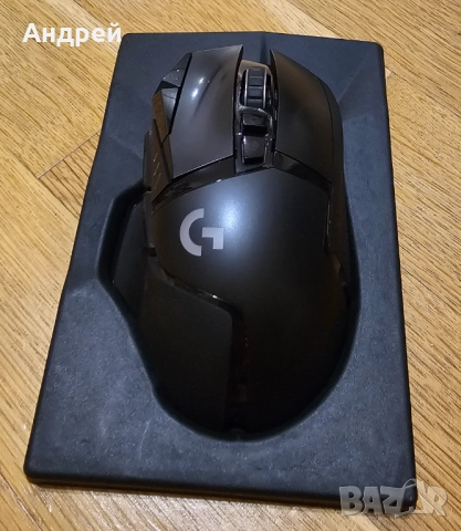 Logitech G502 Lightspeed безжична мишка + нови крачета Corepad, снимка 4 - Клавиатури и мишки - 52711619