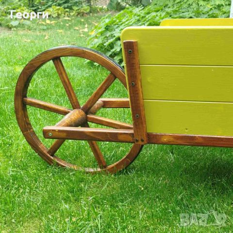 Прекрасна градинска количка за декорация - Вдъхнете нов живот на вашата градина!, снимка 3 - Други - 46474586