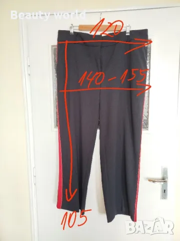 Панталон с червен кант 3 хл, снимка 4 - Панталони - 49687213