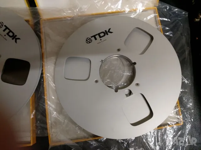 26,5см 10,5" метални магнетофонни ролки TDK  В много добро състояние са ролките. , снимка 5 - Декове - 49840049