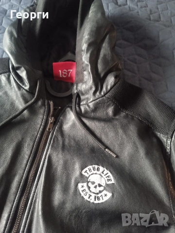 Кожено Яке/ L/, снимка 2 - Якета - 54019036