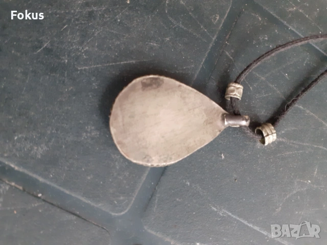 Висулка мадальон гердан колие огърлица носия Лапис лазули, снимка 4 - Антикварни и старинни предмети - 53282739