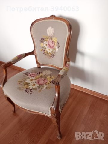 Старинно кресло, снимка 5 - Дивани и мека мебел - 45324485