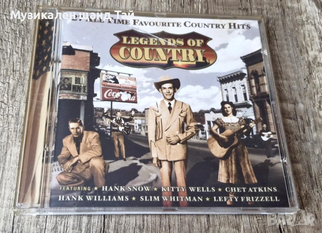 Компакт Дискове - Поп - Рок: Legends Of Country - Compilation