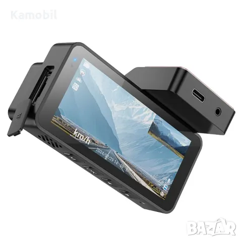 Рекордер за шофиране Hoco DV12 2K GPS , снимка 3 - Аксесоари и консумативи - 50098273