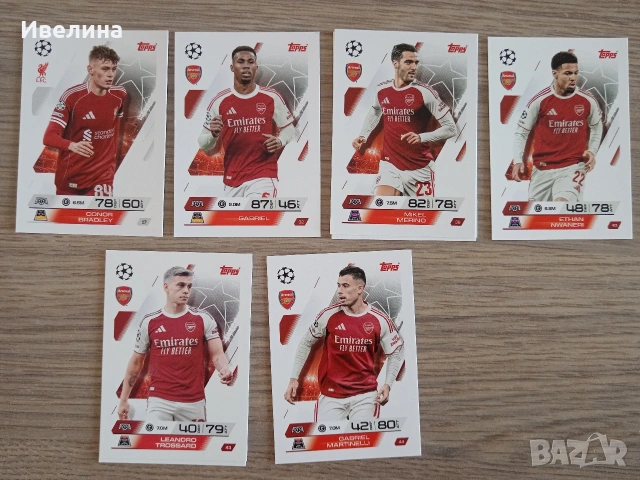 Отбори Match Attax 25 /26, снимка 8 - Нумизматика и бонистика - 53618983