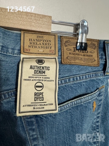 POLO RALPH LAUREN HAMPTON RELAXED STRAIGHT JEAN., снимка 4 - Дънки - 54258581