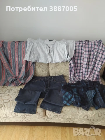 Мъжки лот от ризи и дънки