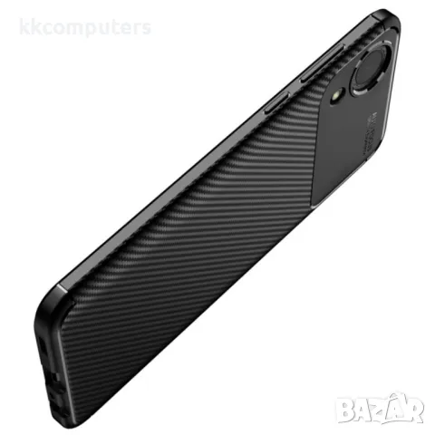 Samsung Galaxy A03 Core Удароустойчив Carbon Fiber Калъф и Протектор, снимка 5 - Калъфи, кейсове - 48611978