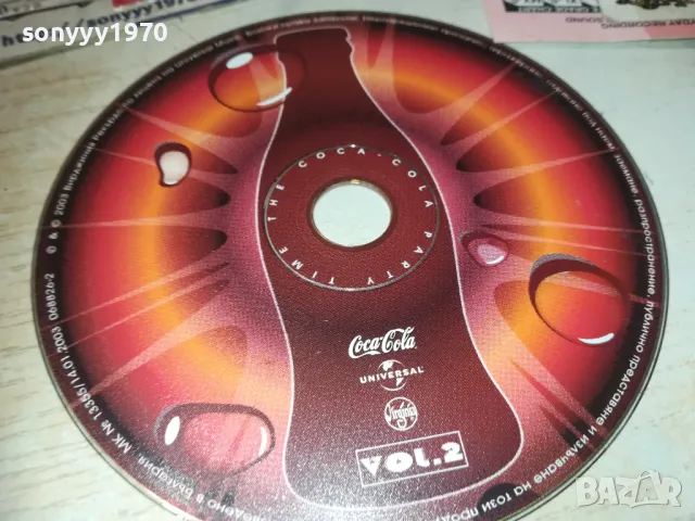 COCA COLA VOL.2 CD 0109241708, снимка 3 - CD дискове - 47094483