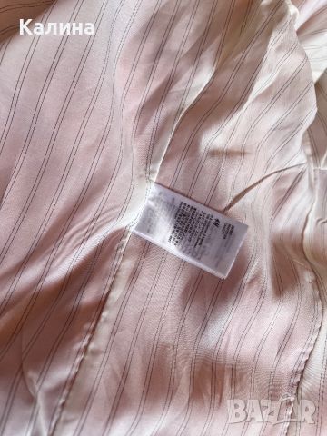 ЧИСТО НОВО Късо розово сако H&M, снимка 8 - Сака - 46729428