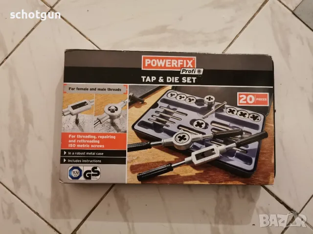 Плашки и метчици, снимка 2 - Други инструменти - 49345098