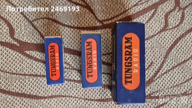 Радио лампи Tungsram, снимка 2 - Друга електроника - 53461010
