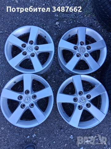 15цола за МАЗДА 6J ×15. 5× 114.3мм 