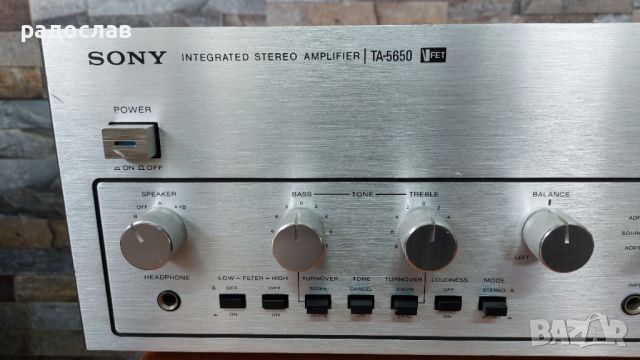 SONY  TA-5650 Vfet, снимка 2 - Ресийвъри, усилватели, смесителни пултове - 45583158