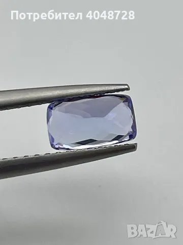 Инвестиционен естествен Танзанит 2.37ct. ALGT Сертификат, снимка 5 - Други - 47339679