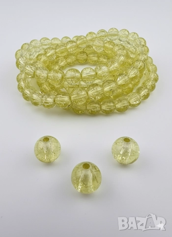 Стъклени Мъниста за Бижута 10мм 8мм 6 мм 4мм J273, снимка 5 - Други - 52480605