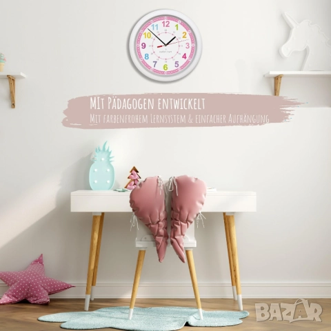 Детски стенен часовник ISABEL IVEN, снимка 4 - Детски - 52687519