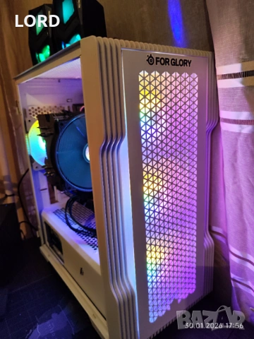 Геймърски i7 12700f, RTX 2060 Super 8GB, RAM 16GB DDR4 3200, SSD 512GB NVME, снимка 4 - Геймърски - 53286923