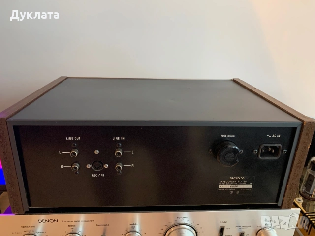 Продавам Комплект Sony , ST-2950F,TA1630 , TC-185 в уникално състояние , снимка 11 - Ресийвъри, усилватели, смесителни пултове - 53639891