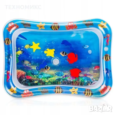 Водна постелка за бебета, XYZ, PVC, 66 x 50 x 5 см, многоцветна, снимка 6 - За банята - 49691654